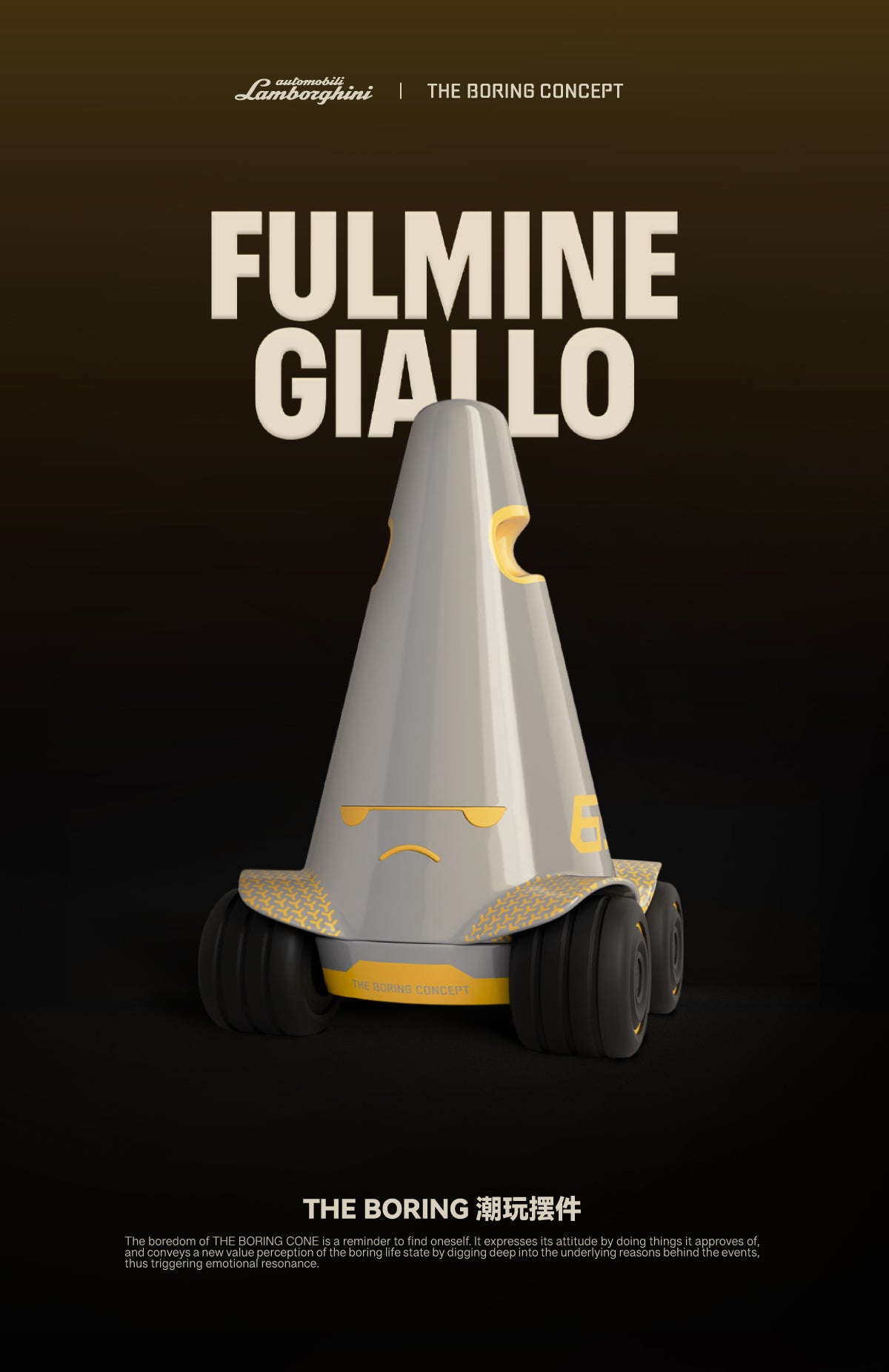 TBC THE BORING FULMINE GIALLO