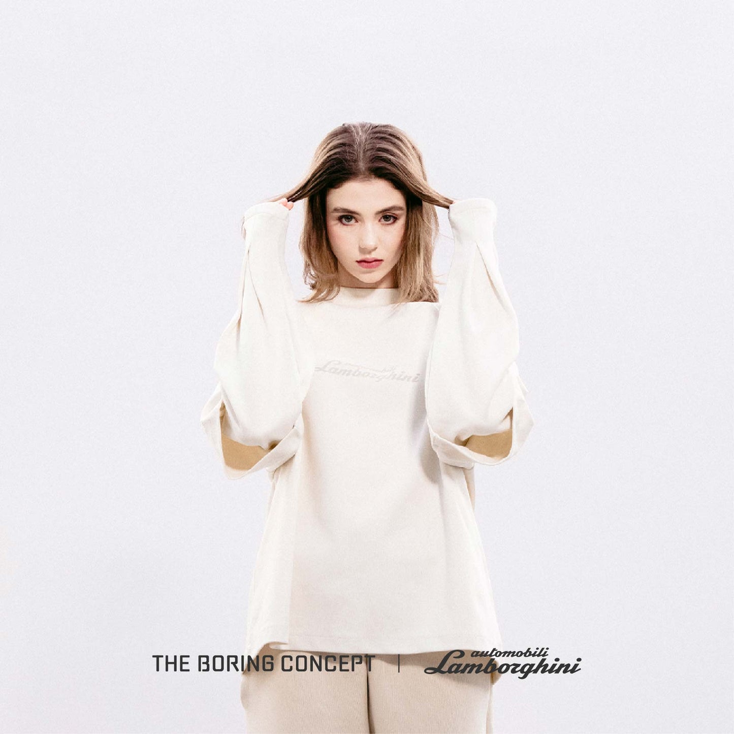 The Boring Concept  TBC|Lamborghini Boring white fake two-piece top