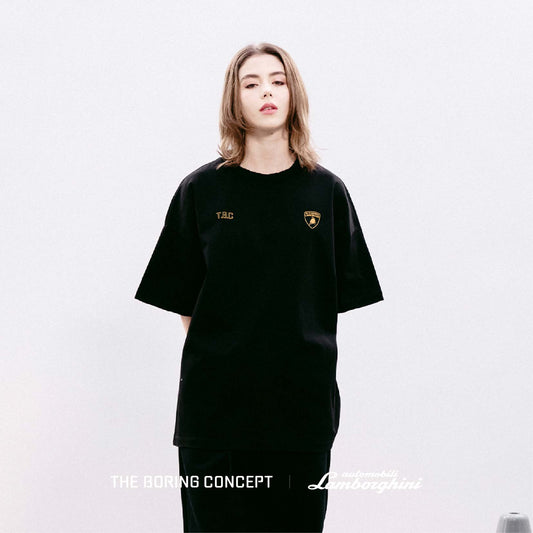 The Boring Concept TBC|Lamborghini Black t-shirt