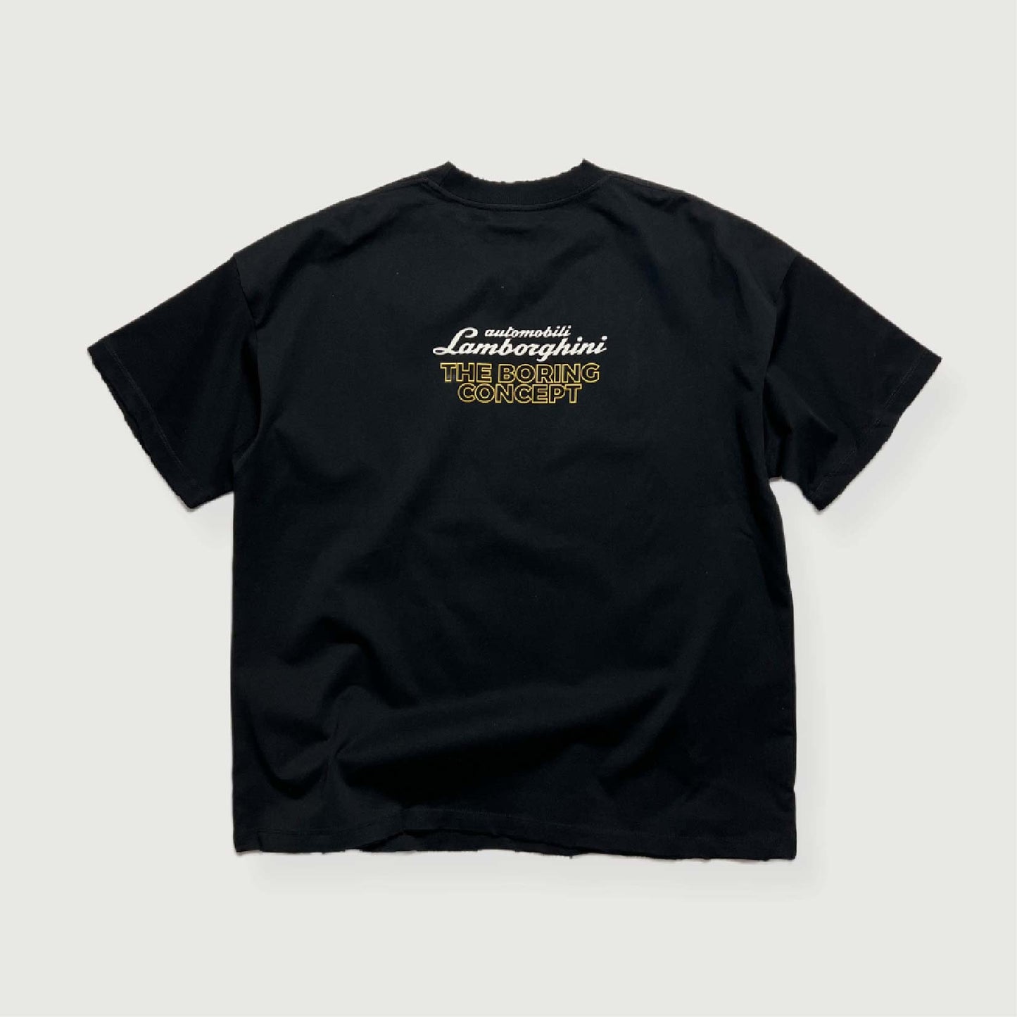 The Boring Concept TBC|Lamborghini Black t-shirt