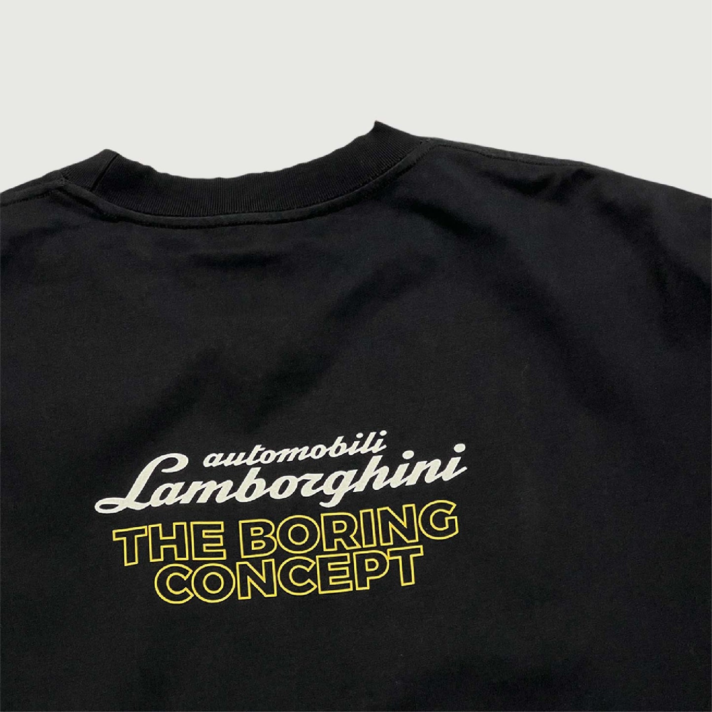 The Boring Concept TBC|Lamborghini Black t-shirt