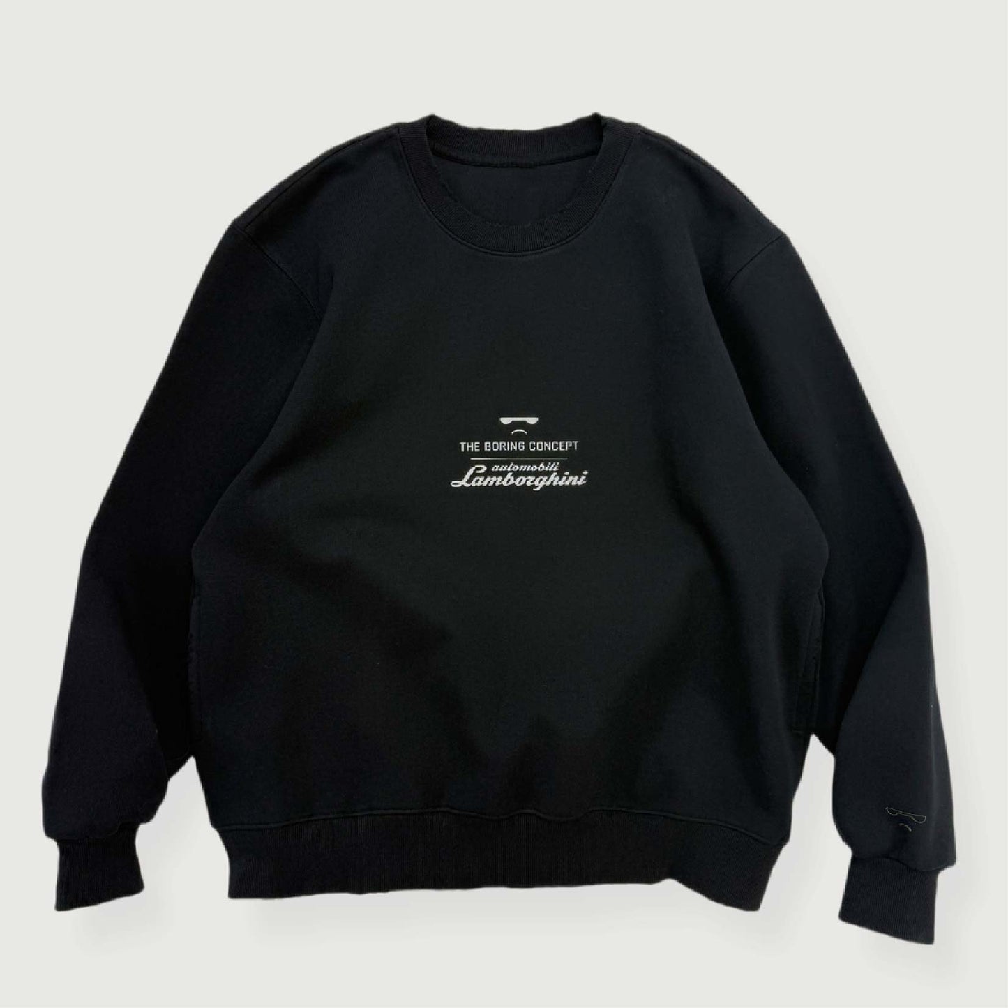 The Boring Concept  TBC|Lamborghini Black long sleeved T-shirt