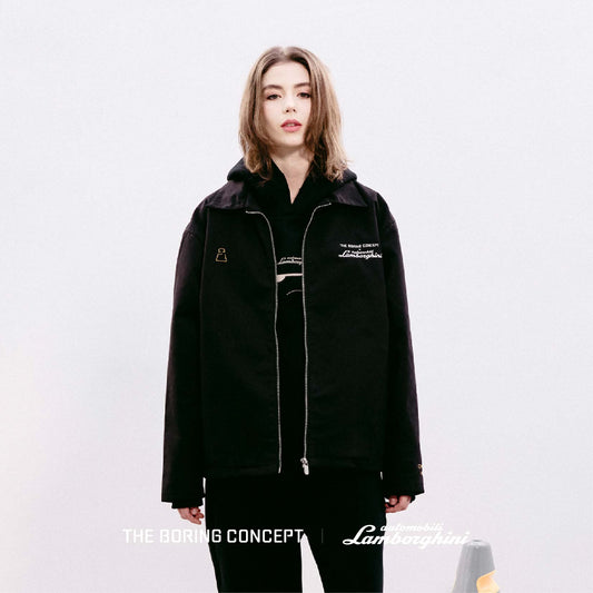 The Boring Concept  TBC|Lamborghini   Boring black jacket