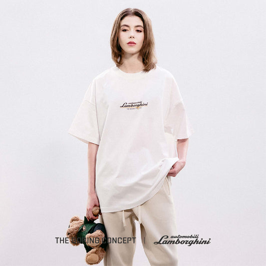 The Boring Concept TBC|Lamborghini White t-shirt