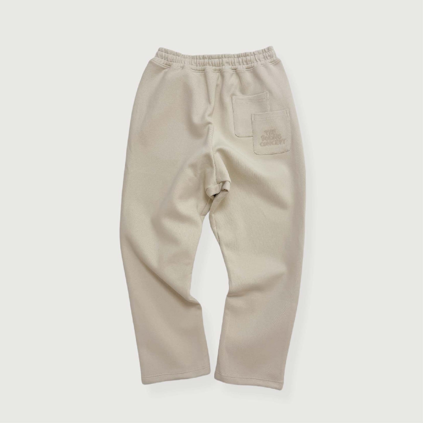 The Boring Concept  TBC|Lamborghini  Boring white drawstring sweatpants