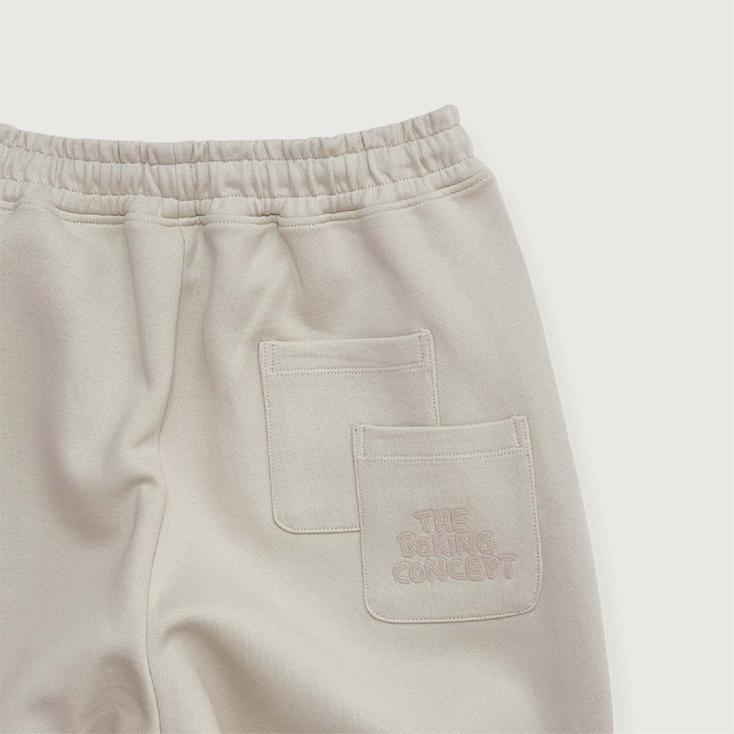 The Boring Concept  TBC|Lamborghini  Boring white drawstring sweatpants