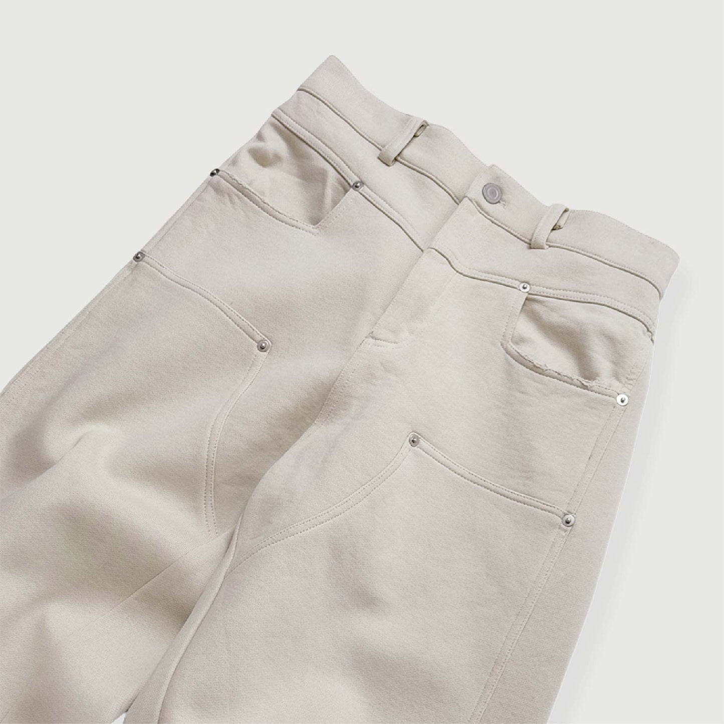The Boring Concept  TBC|Lamborghini   Boring white work pants
