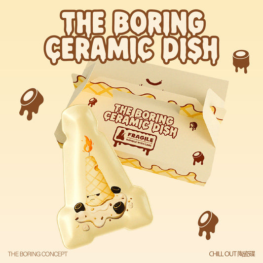 the boring Ceramic jewelry dish