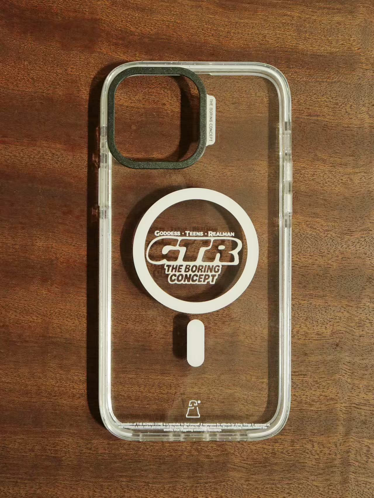 The boring GTR Transparent phone case