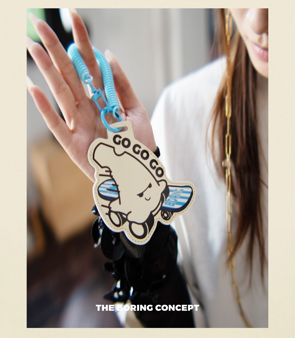 The boring “gogogo” baggage tag