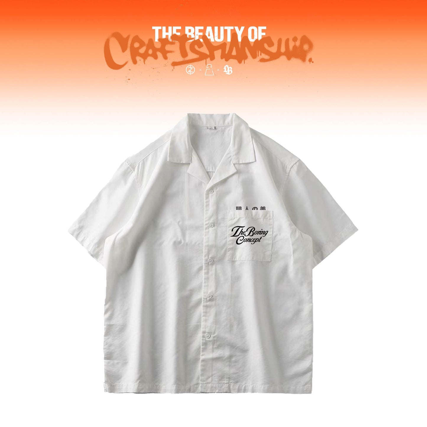 The Boring Concept Libertywalk LBWK×inozetek×TBC White shirt
