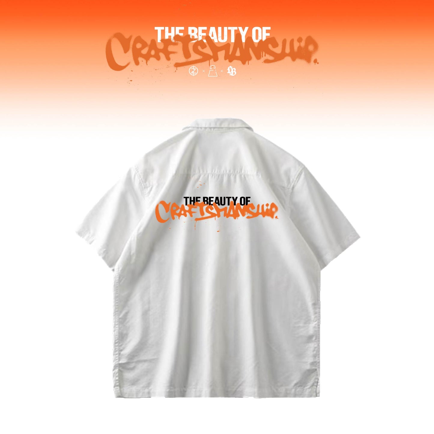 The Boring Concept Libertywalk LBWK×inozetek×TBC White shirt