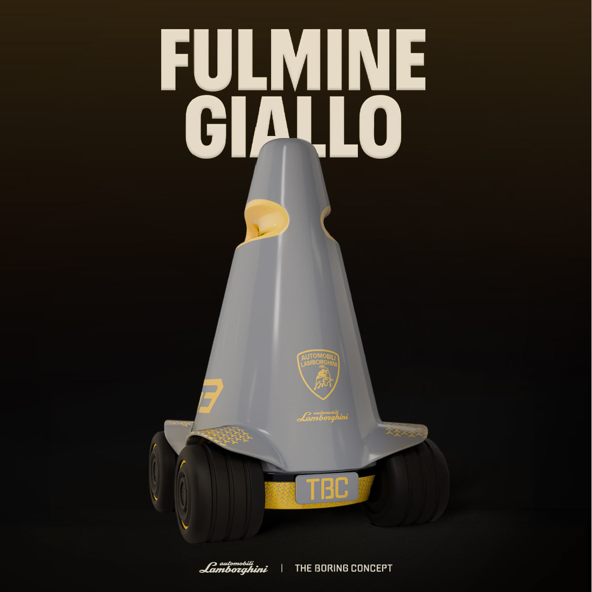 TBC THE BORING FULMINE GIALLO