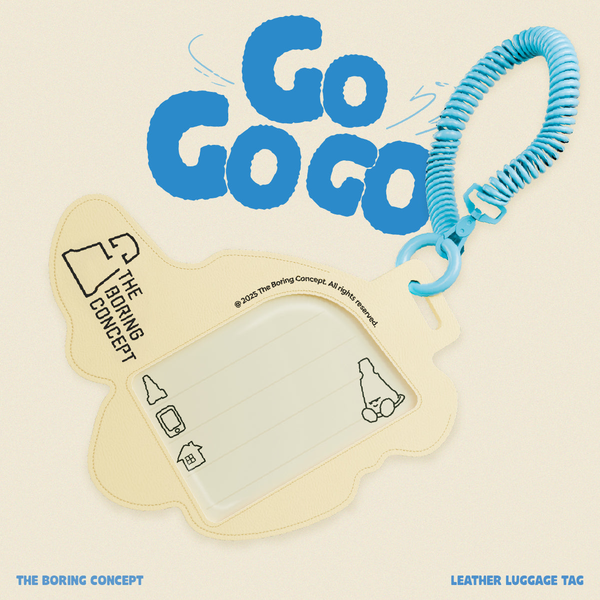 The boring “gogogo” baggage tag