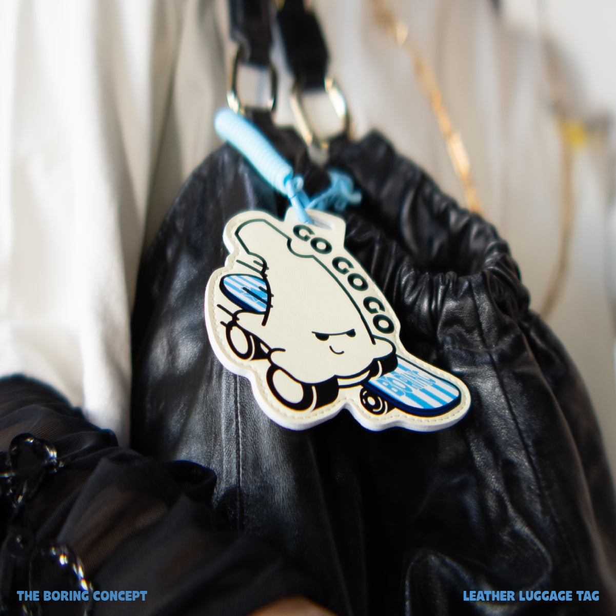 The boring “gogogo” baggage tag