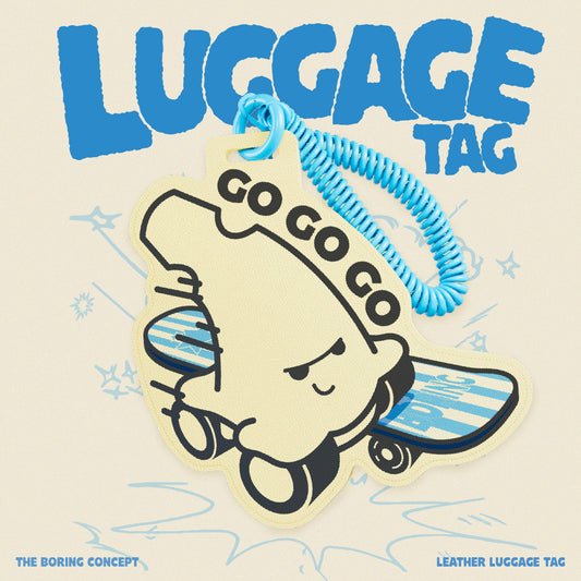 The boring “gogogo” baggage tag