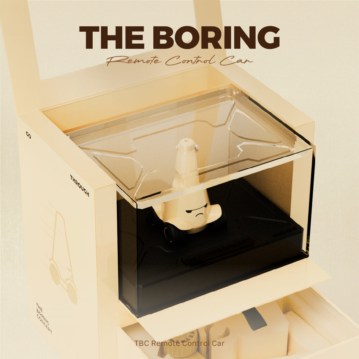 The boring Remote control car