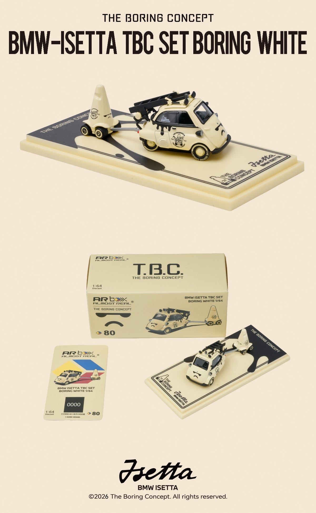 TBC x ARBOX - 1/64 BMW Isetta