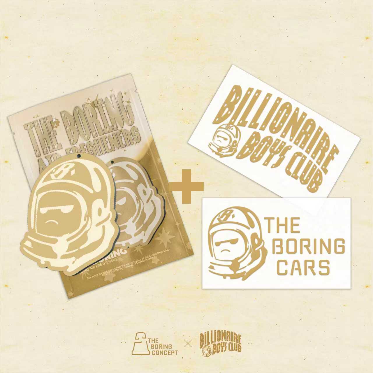 Billionaire Boys Club X TheBoringConcept Hanging Air Freshner