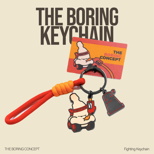 The Boring Concept “The Boring”Image Fighting Key Chain