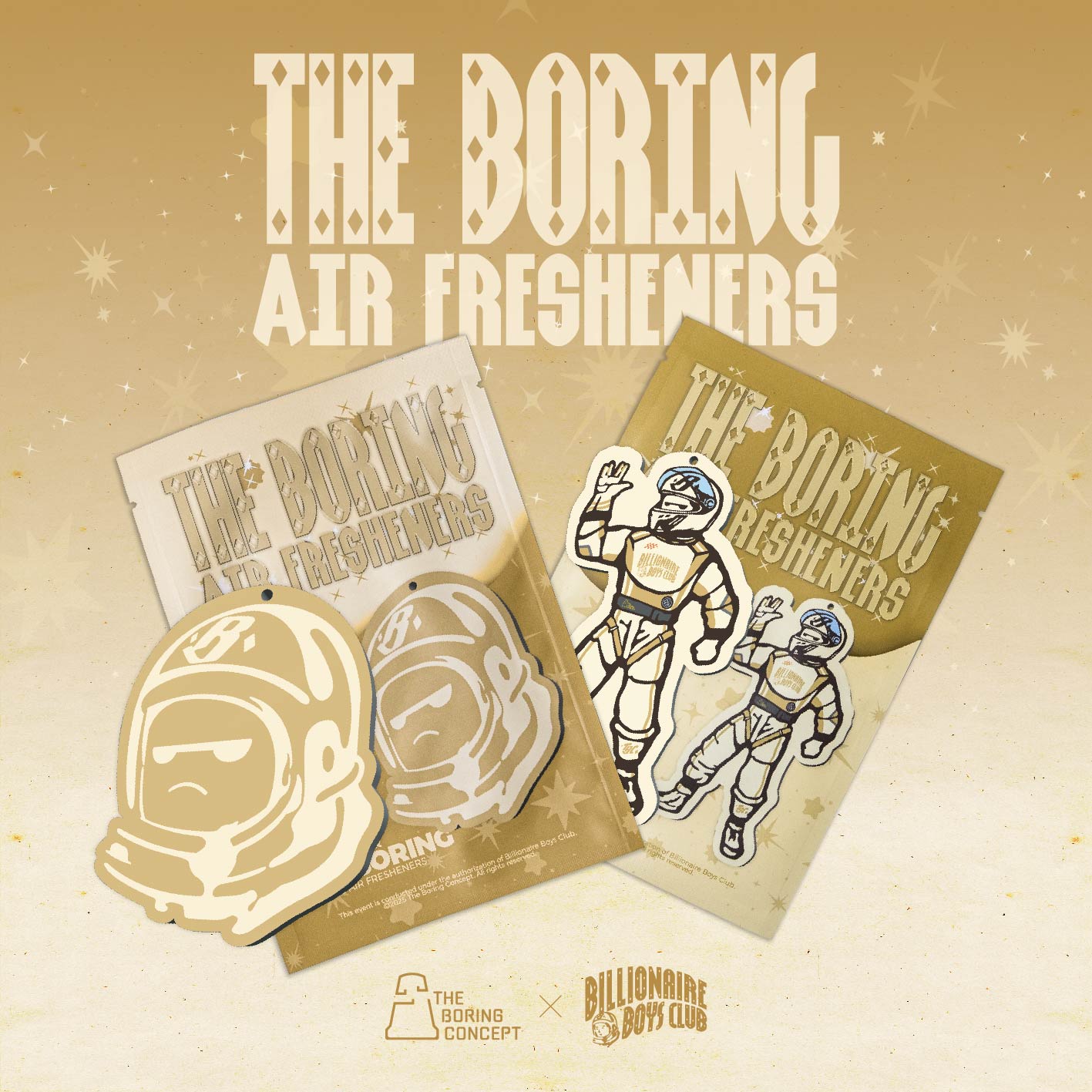 Billionaire Boys Club X TheBoringConcept Hanging Air Freshner