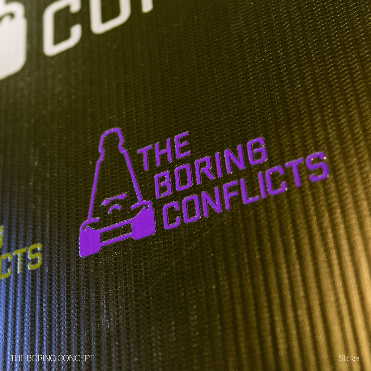The Boring Concept Whistle with UV Stickers