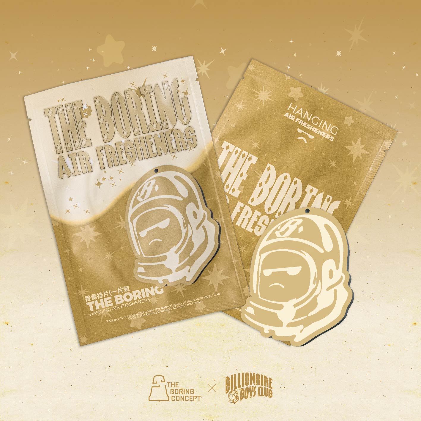 Billionaire Boys Club X TheBoringConcept Hanging Air Freshner