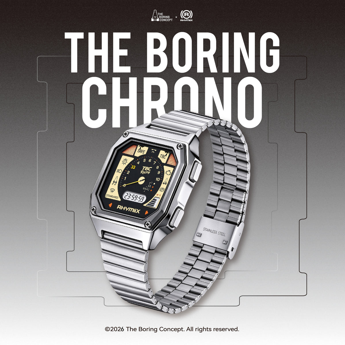 The Boring Chrono | TBC X RHYMIIX - SILVER