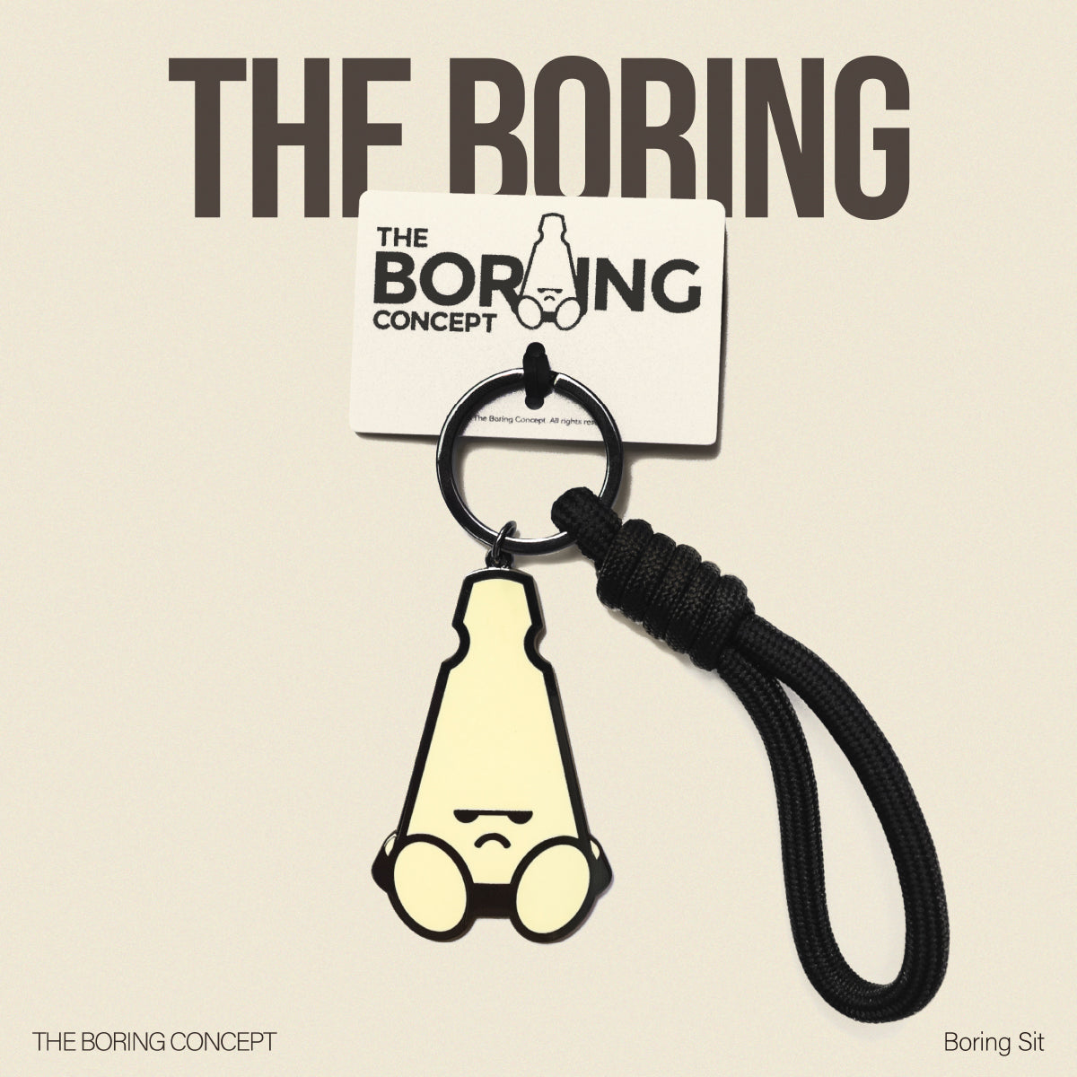 “The Boring”BORING SIT Key Chain