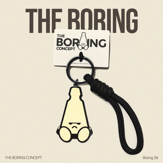 “The Boring”BORING SIT Key Chain