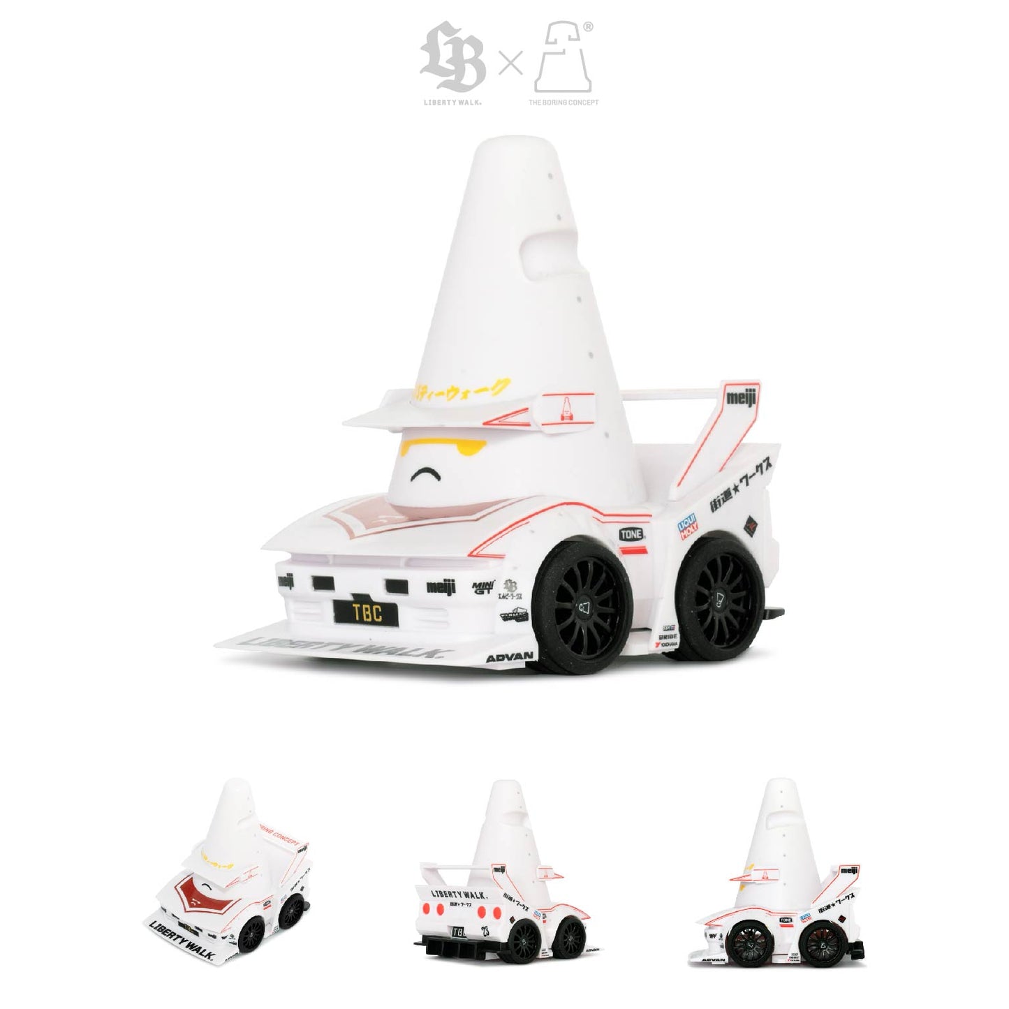 TBC× Libertywalk R32 Pull-back car