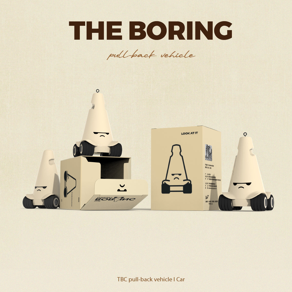 The Boring Pull Back Car