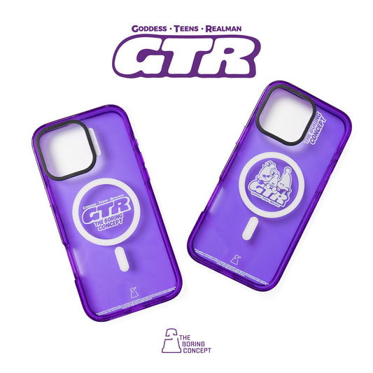 The boring GTR Transparent phone case