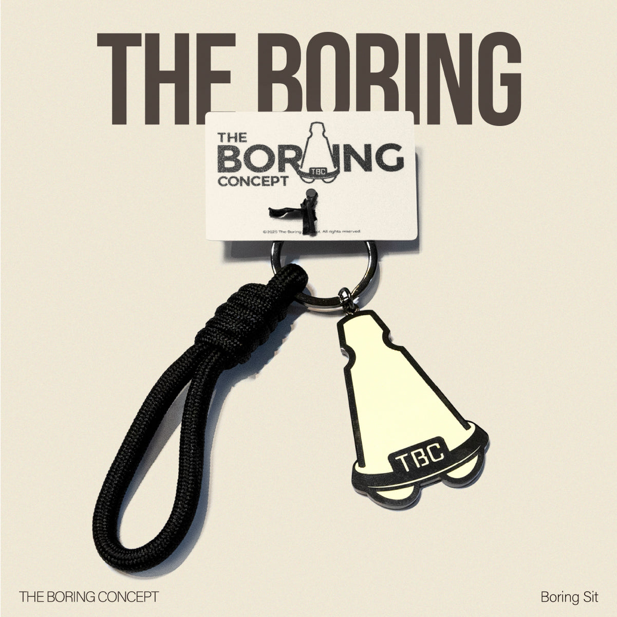 “The Boring”BORING SIT Key Chain