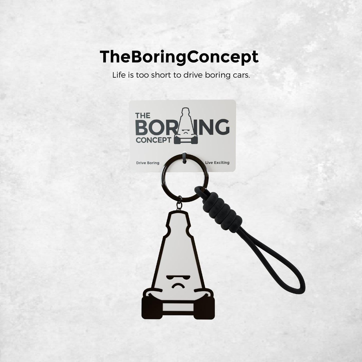 TBC “The Boring” Image Keychain