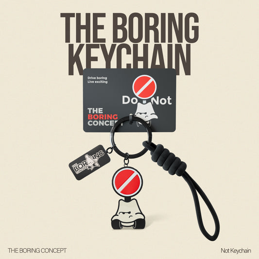 The Boring Concept “The Boring”Image DoNot Key Chain