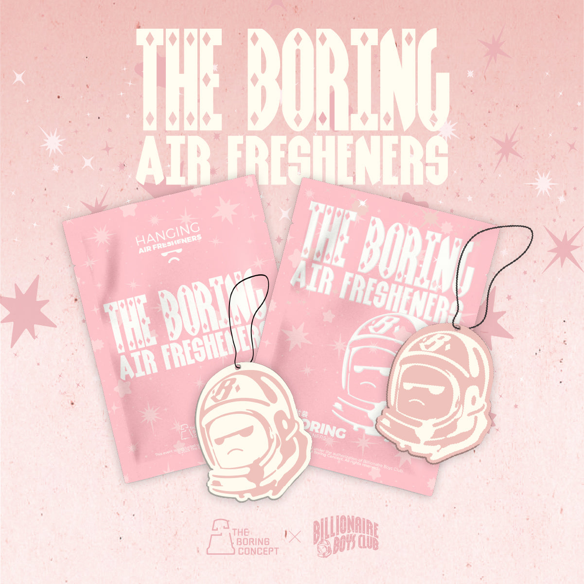 Billionaire Boys Club X TheBoringConcept Hanging Air Freshner @ TAS·HK25