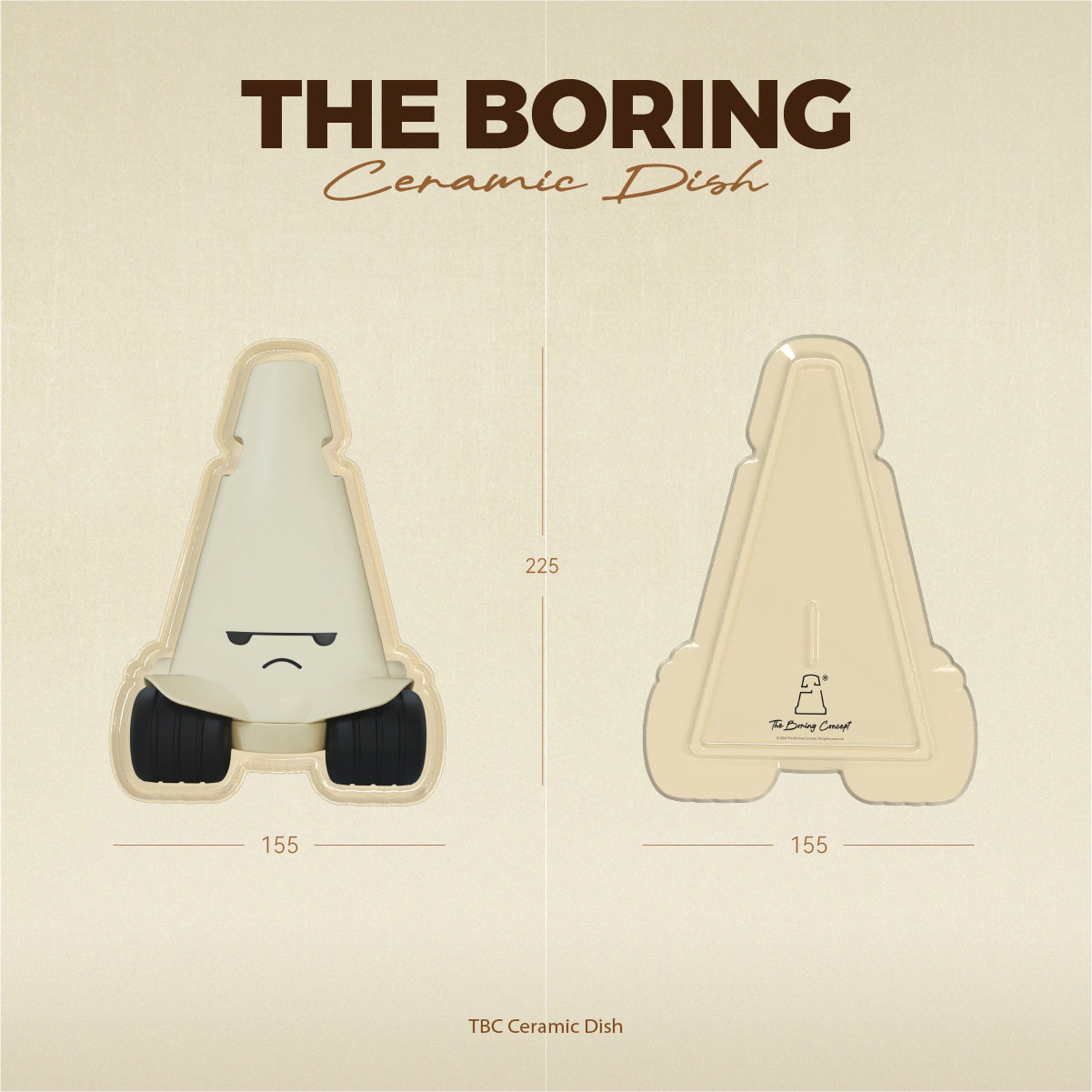 the boring Ceramic jewelry dish2.0