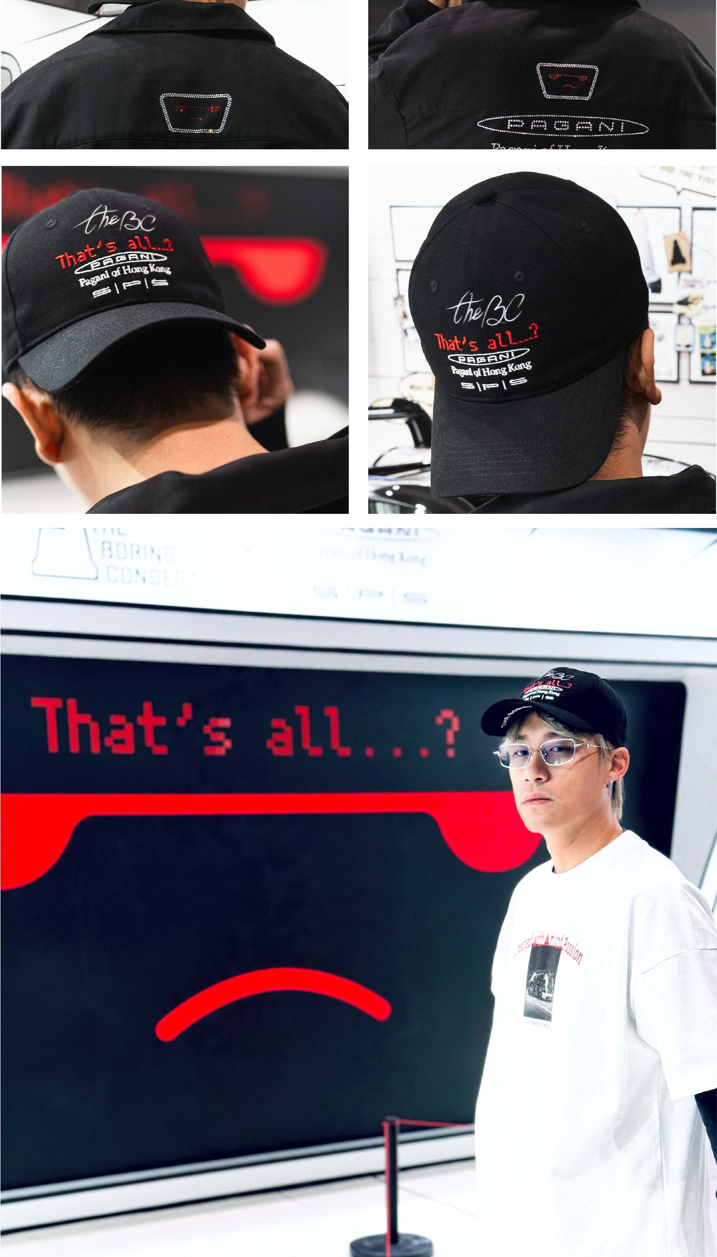 TBC×SPS PAGANI HONGKONG hat