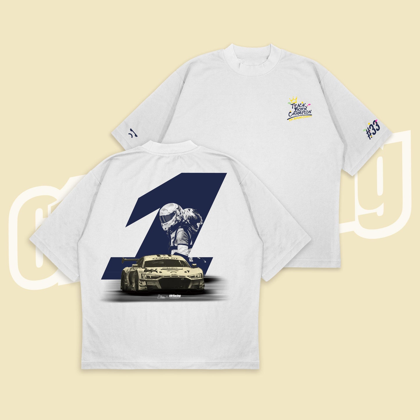 TBC×610 CHINAGT TrackBornChampion T-shirt