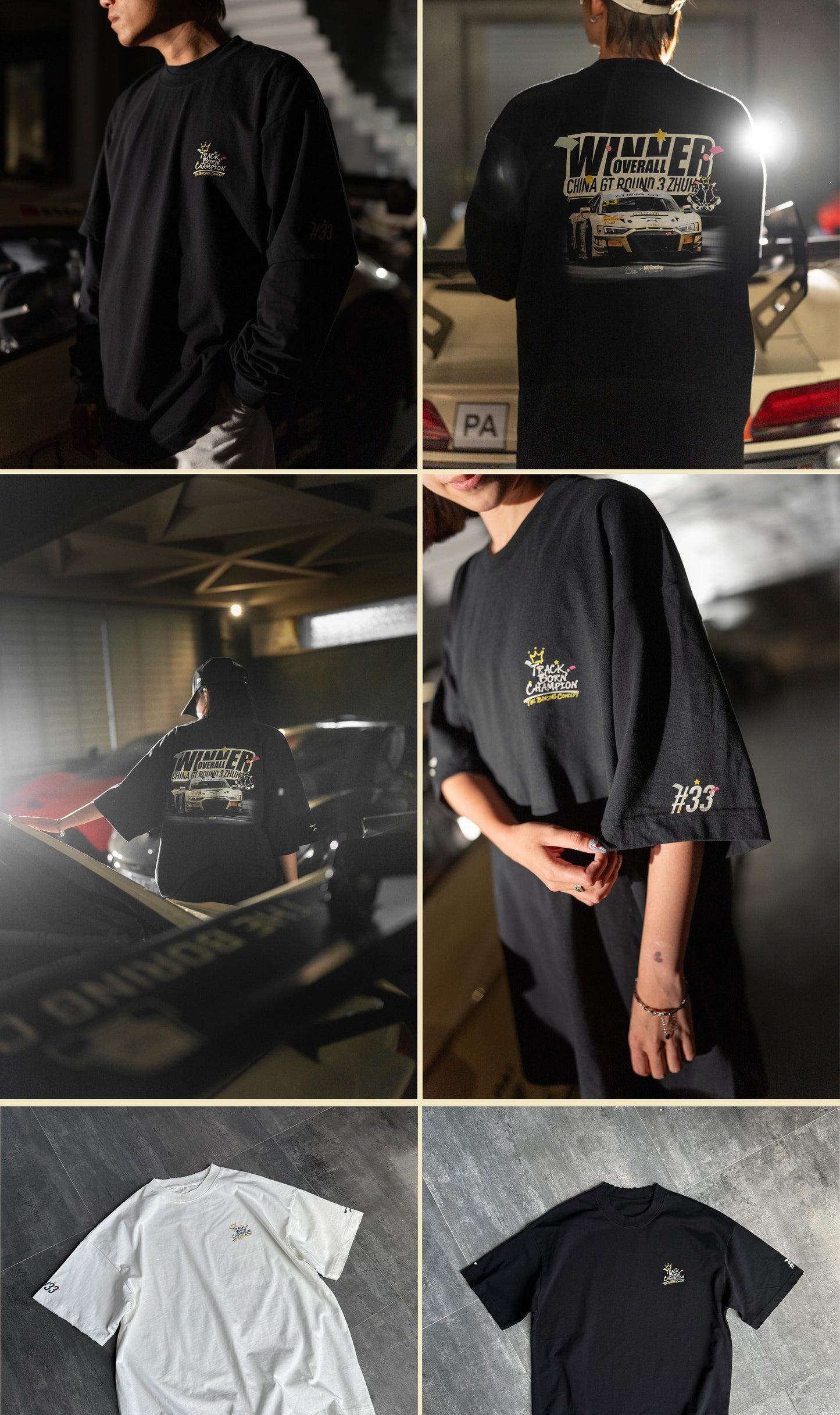 TBC×610 CHINAGT TrackBornChampion T-shirt