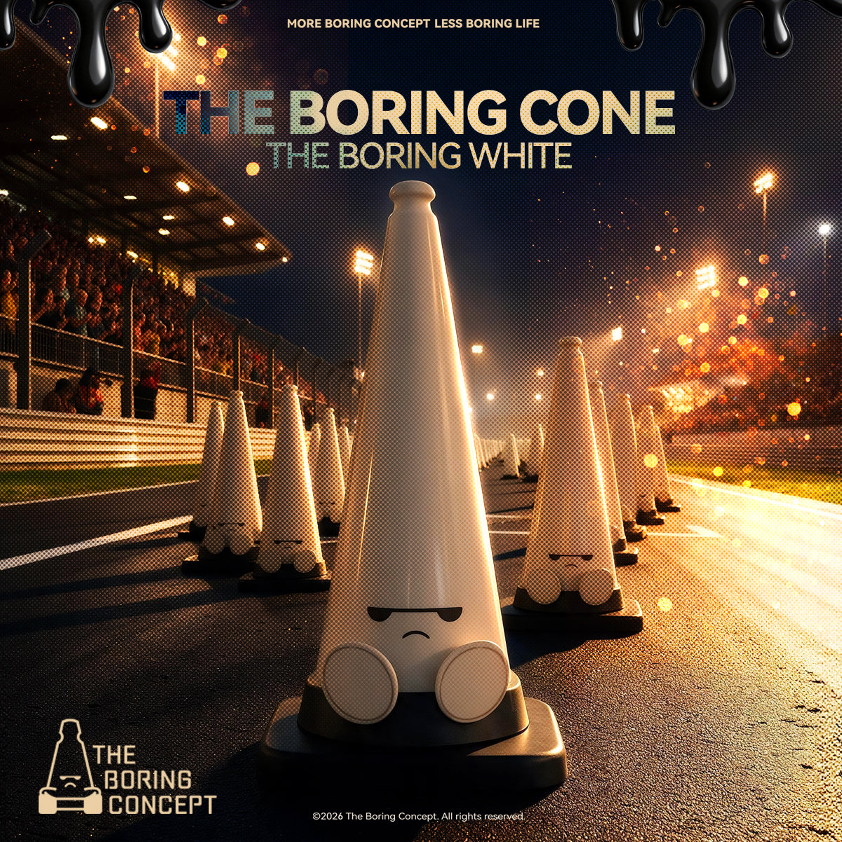 The Boring Cone - Boring White