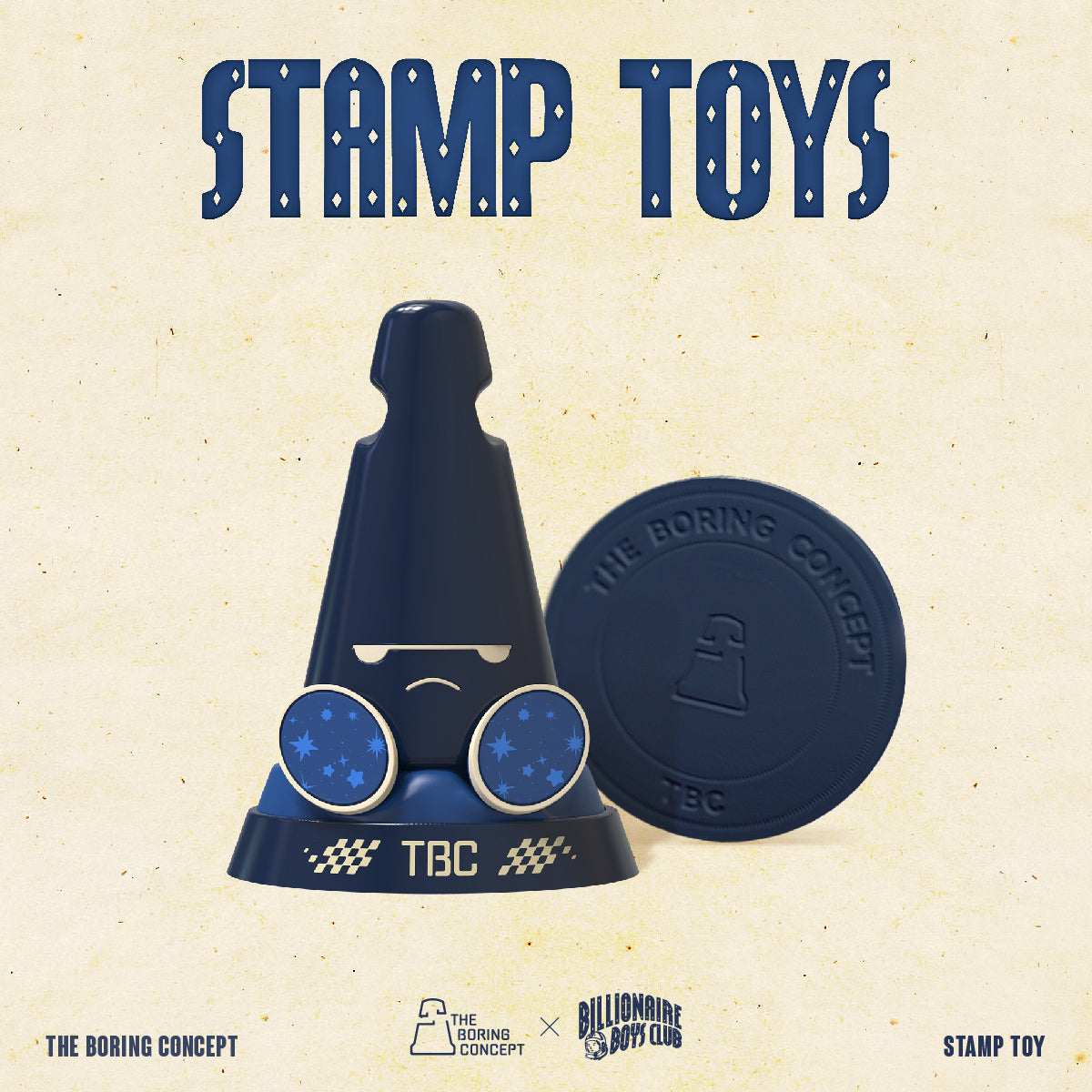Billionaire Boys Club X TheBoringConcept Stamp