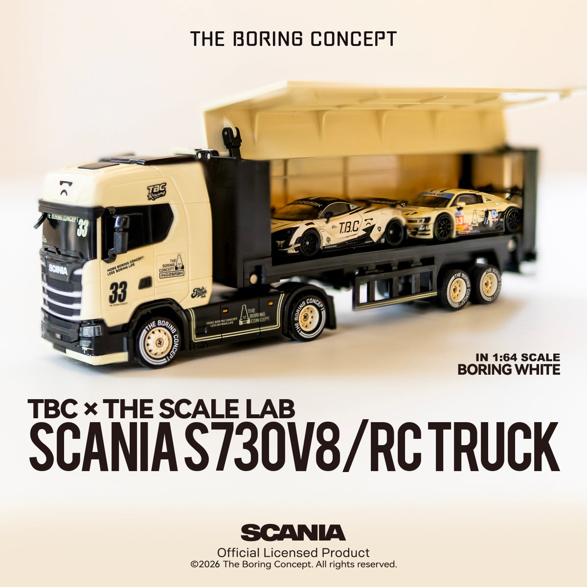 TBC x THE SCALE LAB | SCANIA S730 V8 / RC TRUCK