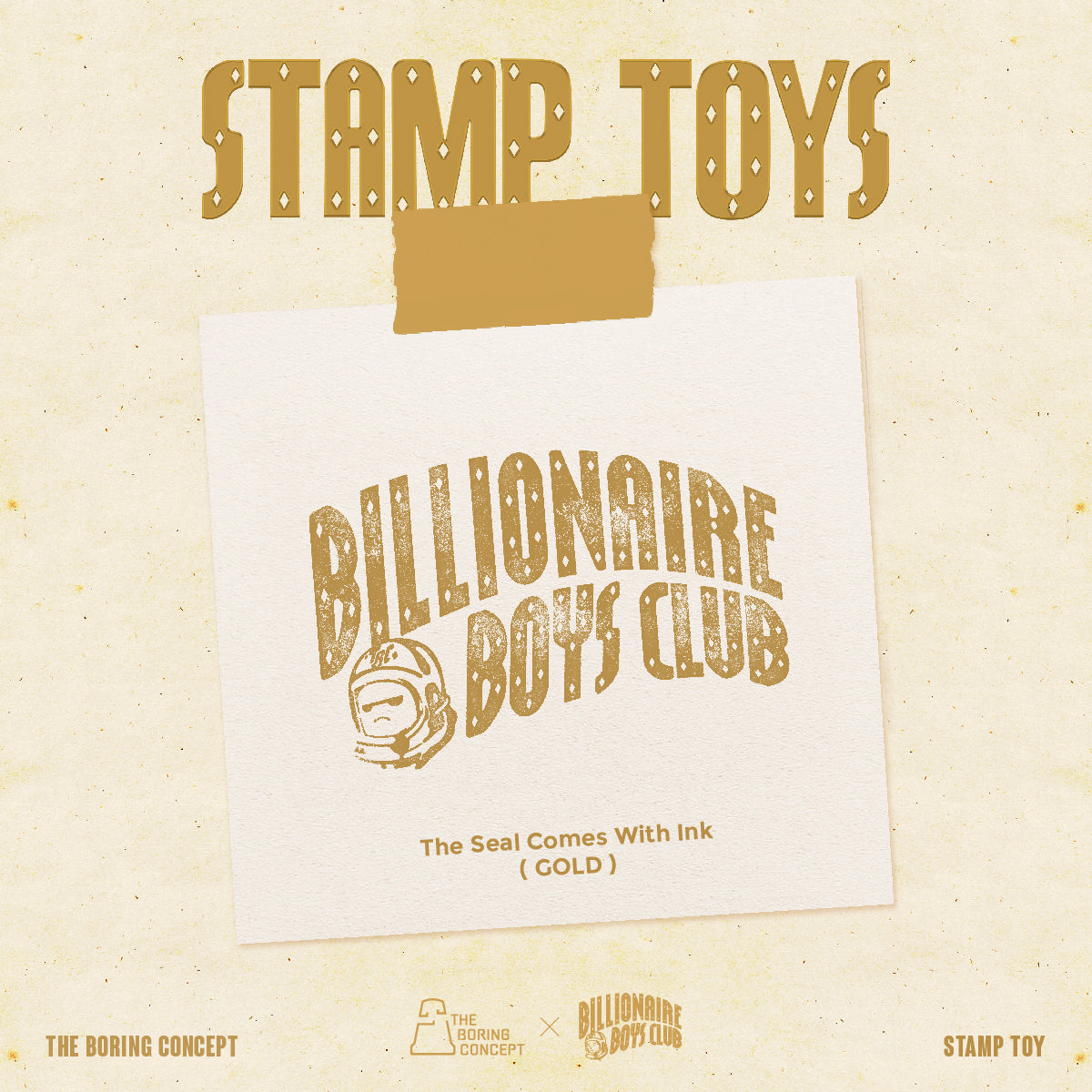 Billionaire Boys Club X TheBoringConcept Stamp