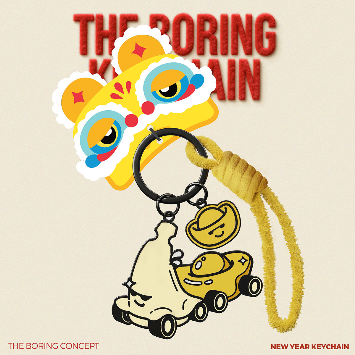 The Boring Concept ‘Keychain with Red Pocket’ - Chinese New Year（CNY2026）
