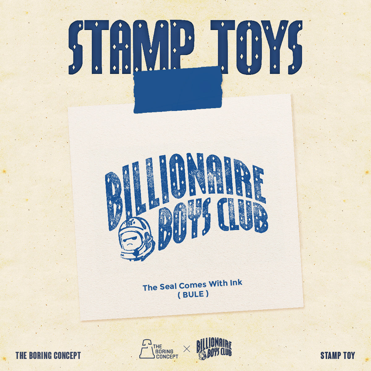 Billionaire Boys Club X TheBoringConcept Stamp