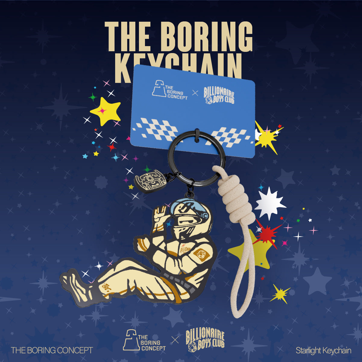 Billionaire Boys Club X TheBoringConcept Keychain