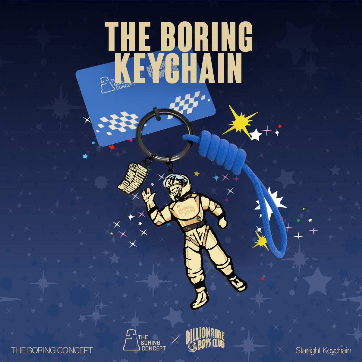 Billionaire Boys Club X TheBoringConcept Keychain