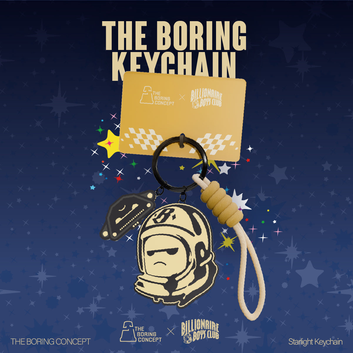 Billionaire Boys Club X TheBoringConcept Keychain